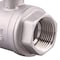 Thrifco Plumbing 1/2 Inch Stainless Steel 304 Ball Valve, 1000 WOG 6419032 - alternate 4